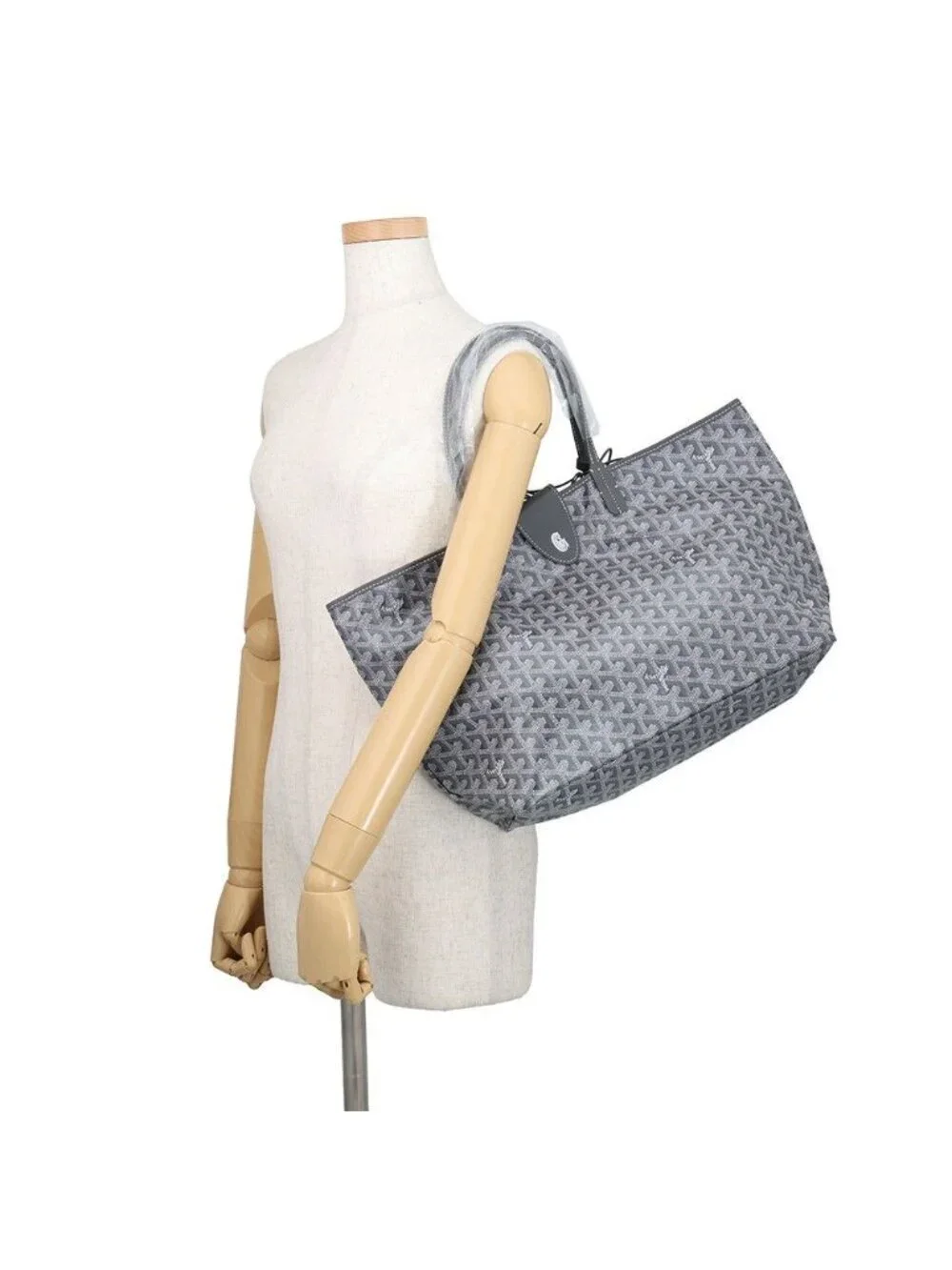 Goyard Tote Saint Louis PM with Clip Leather Pouch